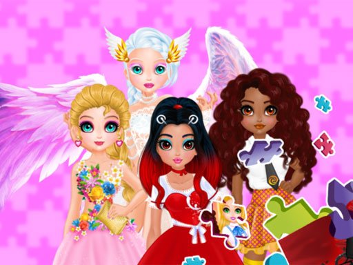 Play Puzzles - Princesses and Angels New Look Now!