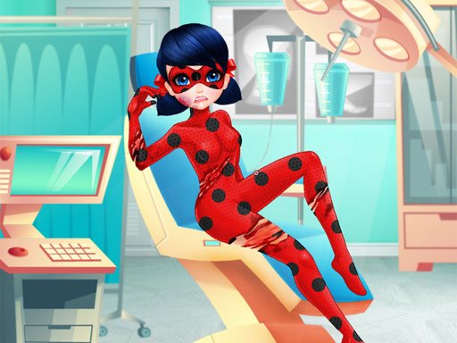 Play Dotted-Girl Ambulance For Superhero Now!