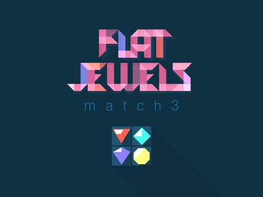 Play Flat Jewels Match 3 Now!