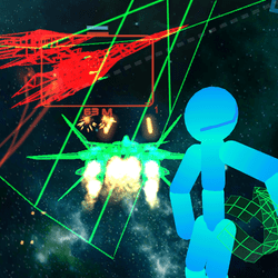Play Stickman Space Fighter Now!