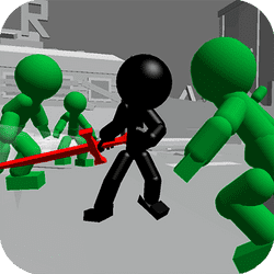 Play Stickman Killing Zombie 3D Now!