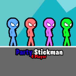 Play Party Stickman 4 Player Now!