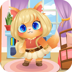 Play Funny Kitty Dressup Now!